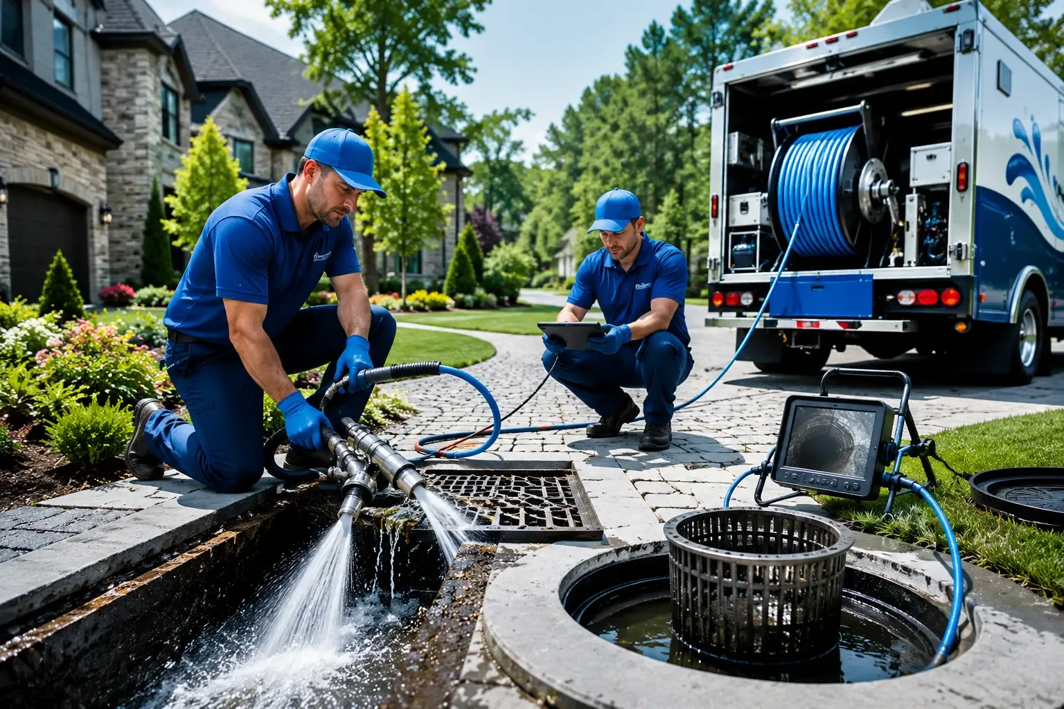 Local outdoor drain cleaning professionals in Strong City, KS